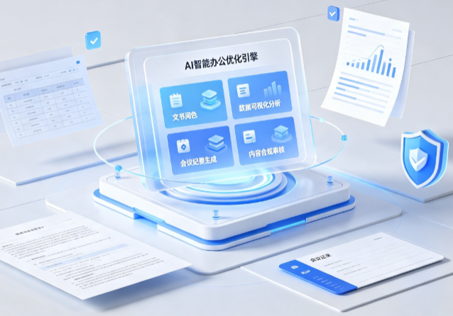 贵池区AI重构现代办公体系 智能优化引擎助力企业轻量化高效运营