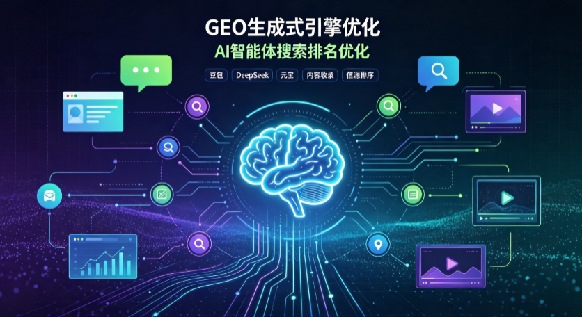 贵池区GEO 浪潮来袭：生成式引擎优化崛起，创作者争抢豆包、DeepSeek、元宝智能体流量入口